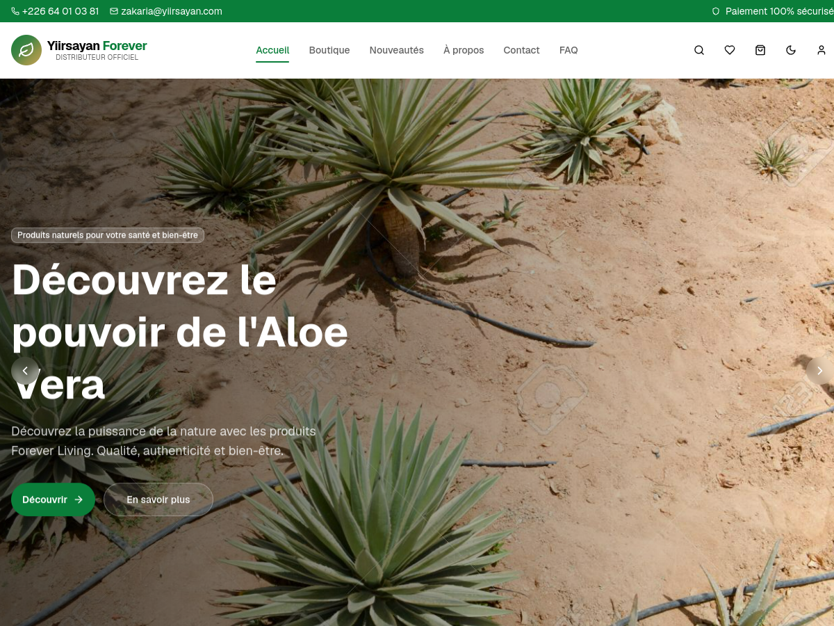 Site web Yiirsayan